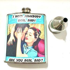 Flask Brand New. Never used. Comes with an easy pour spout